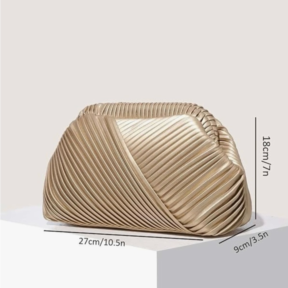 Gold clutch